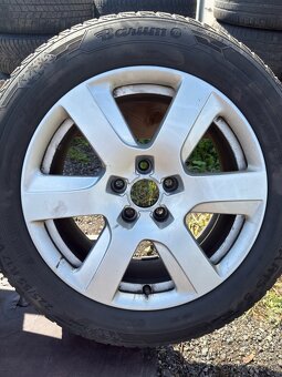 Prodám alu kola audi 225/55 r 17 - 3
