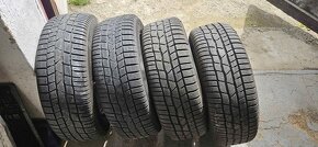 Zimní sada 215/60 r16 Continental +plech.disky a poklice - 3