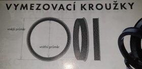Prodám vymezovací kroužky do ALUKOL - 3