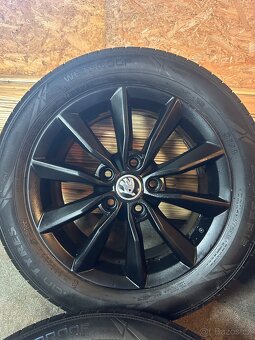 ALU Kola ŠKODA 5x112 R16 MINORIS Letní Pneu 205/55/16 - 3