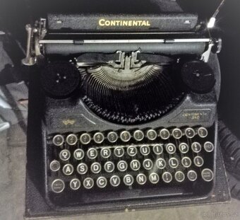 historický psací stroj, Continental, typ 340 - 3