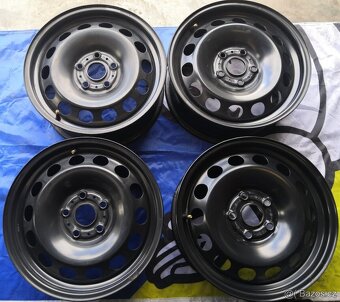Ocelové disky 16" 5X112 J6,5 ET46 Škoda Seat VW - 3