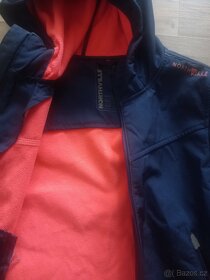 Sleva Bunda softshellová jarní vel. 152/158 dívčí - 3