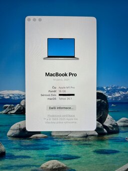 MacBook Pro M1 - 16 GB RAM, 512 GB SSD - 3