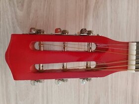 Dětská akustická kytara-žlutohnědá 78cm, cena: 950kč - 3