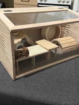 Klec pro křečka dřevěná - 3