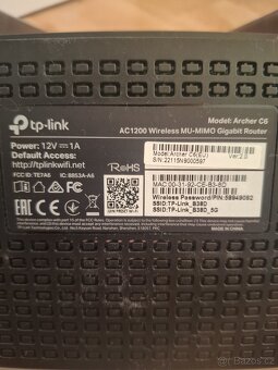 Archer C6 + extender WiFi router - 3