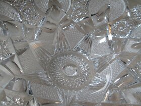 Servírovací mísa broušené sklo - 3