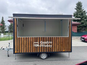 Gastro přívěs, vozík, Food truck, pojízdná kavárna - 3
