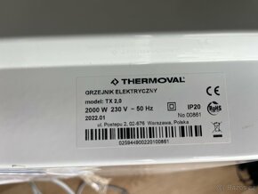 Přímotop Thermoval 2000W - 3