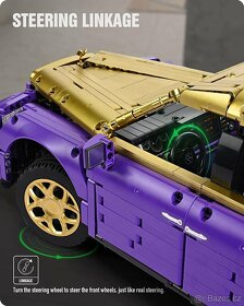 stavebnice auto Rolls Royce 48 cm - 3