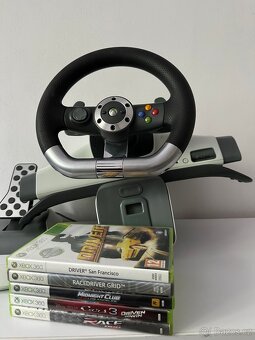 Xbox 360 Originální Volant a Pedály - 3