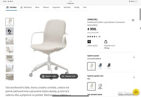 Židle Ikea Langfjall - 3