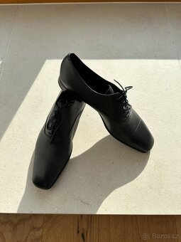 Společenské boty Prada Saffiano Oxford - 3