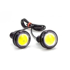 LED světla pro denní svícení 12V 3W bílá 5500K - 3
