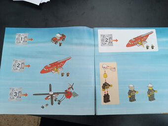 LEGO City 7206 Fire Helicopter +návod - 3