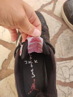 Air Jordan 1 low og Travis Scoot(Real)-(Pravý) - 3