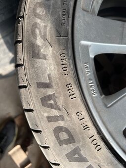 Kola Platin 5x100 et38 r16 s pneu Minerva 215/45/16 - 3
