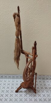 Starý Kolovrátek 120 cm výška. Nálezový stav. - 3