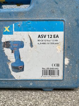 Aku vrtačka Narex ASV 12 EA, funkční baterie v zátěži - 3