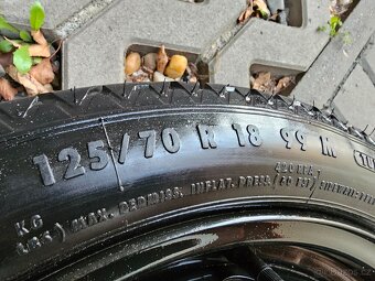 Dojezdové kolo VW Škoda R18 5x100 - 3