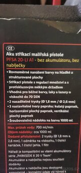 Aku stríkací pistole Parkside nova mozno i baterie - 3