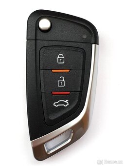 Klíč Škoda Octavia, Superb, Yeti, Citigo, Fabia, Roomster, R - 3