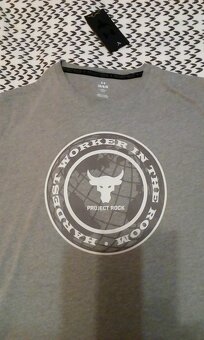 Pánské tričko Under Armour Project Rock vel.L - 3