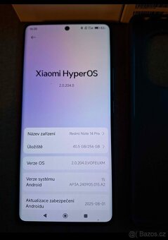 Prodám REDMI NOTE 14 PRO - 3