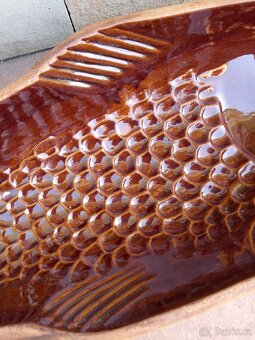 Keramická forma na bábovku - ryba - 3