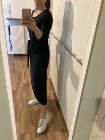 Ležérní midi šaty vel. M (38) - 3