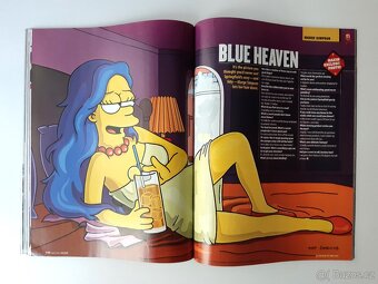 Časopis Maxim sběratelská rarita Marge Simpsonová duben 2004 - 3