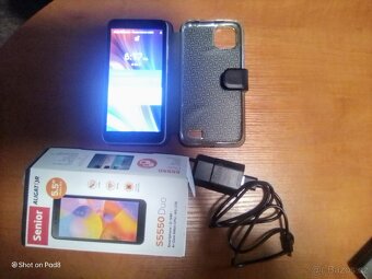 Mobilní telefony pro seniory Aligator S5550 s nouzovým tlač - 3