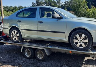 nd ze škoda octavia 2, 1.6.MPI 75kW, barva 9559,bílá,zelená - 3