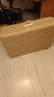 Masérské lehátko kovové skládací - 3