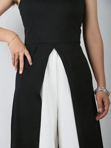 Elegantní set letních kalhot a dlouhých pološatů - 3