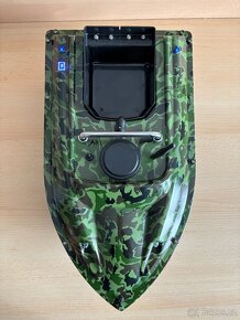 Maskáčová zavážecí loďka na ryby (5200Ah) + ZDARMA OBAL - 3