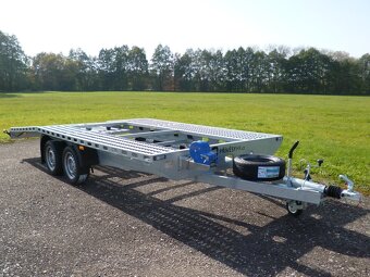 VDI 2700 PROFI autopřepravník 500x205 cm, 3000 kg, 130 km/h - 3