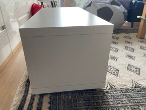 TV stolek bílý mat - 3