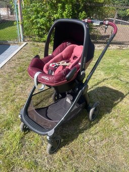 Maxi-Cosi trojkombinace – limitovaná edice 2019 Bordó - 3