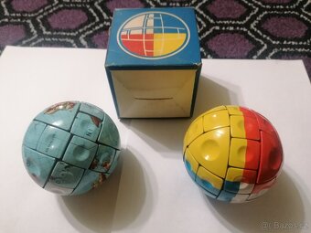 Hlavolamy-Koule a Globus 80.Léta - 3