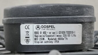 Průmyslový ventilátor Dospel Woks Ø 450mm - 4800m3/h (3ks) - 3