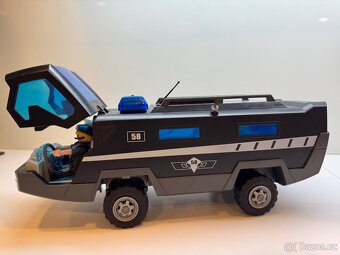 Playmobil 5564 - taktický náklaďák zásahovky - 3