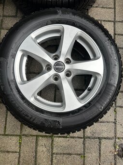 Alu kola VW pneu Michelin 215/60 R16 zimní - 3