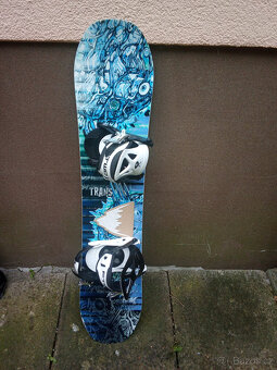 snowboard Trans pirate, vel. 120 cm, vázání S - 3