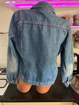 Dámská riflová bunda vel. 38 - 3