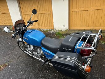 Honda CX 500, r. 1980, pěkný původní stav, ev. výměna - 3