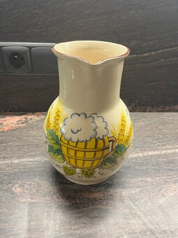 Starožitný keramický džbán - 3