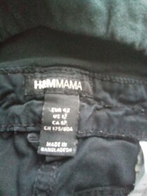 Těhotenské kalhoty H&M černé - 3