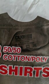 3ks pánských triček Duke Tactical pískové nové XL - 3